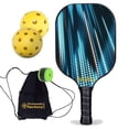 thumbnail image 1 of Pickleball Factory PB00039-12-C Pro Pickleball Paddle - Neon Light Pickleball Websites, Pickleball Court Backyard Pickleball Ball Types, Carbonfiber Graphite, 1 of 1
