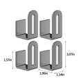thumbnail image 3 of RuiJiao Pot Lid Organizer Rack - Pair of Stands for Pots and Pans, Door Bracket Bakeware Holder, No Punching Needed, 3 of 9