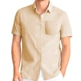 thumbnail image 5 of Camisa Para Hombre Shendy Vendy Slim Fit Strech Manga Corta, 5 of 5