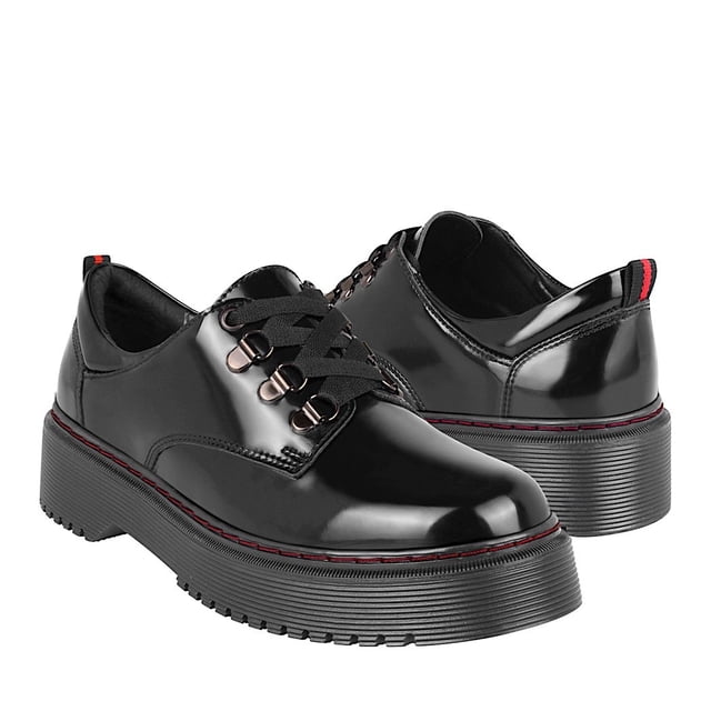 ZAPATOS CASUALES DAMA STYLO GAMMA6 CHAROL NEGRO Stylo GAMMA6