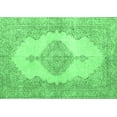 thumbnail image 1 of Ahgly Company Indoor Rectangle Persian Emerald Green Traditional Area Rugs, 5' x 7', 1 of 4