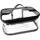 thumbnail image 1 of Almacenamiento grande del bolso de viaje transparente impermeable portátil del bolso transparente de los cosméticos del bolso de cosméticos oso de fresa Electrónica, 1 of 5