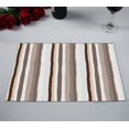 thumbnail image 2 of PKQWTM Striped Pattern Vertical Lines With Torn Paper Effect Kitchen Dining Table Mats Placemats Size 12x18 Inches, Set of 2 Pieces, 2 of 2