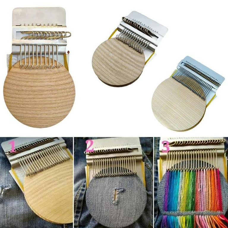 Small Loom Speedweve Type Weave Tool Stitching Mending Loom Darning Machine  Loom