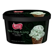 Perry's Mint Ting a Ling Ice Cream, 1.5 Quart
