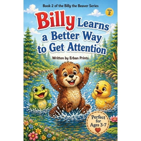 Billy the Beaver Billy Learns a Better Way to Get Attention: A Story About Finding the Right Way to Be Noticed (Paperback)