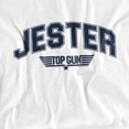 thumbnail image 2 of Top Gun T-Shirt Jester Varsity Unisex Graphic Tee for Men & Women, 2 of 7