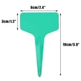 thumbnail image 3 of HOMEIORA Green Plant labels, 100 Pcs 6 x 10cm Plastic Plant T-Type Tags Nursery Garden Labels, 3 of 6