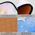 thumbnail image 2 of 2-Piece Kitchen Mat Set Non Slip Washable Floor Mats Decorative Rugs for Kitchen Sink Laundry Watercolor Pastel Rainbow Flowers, 2 of 7