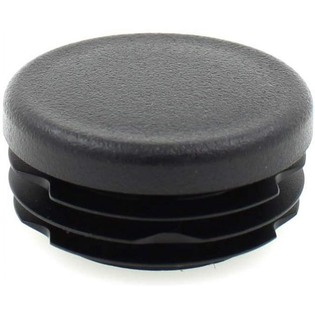Lifeswonderful 16 piezas de todos los tamaños, tapas redondas acanaladas para patas tubulares de muebles, mesas y sillas, 12 mm