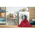 thumbnail image 2 of Ahgly Company Machine Washable Indoor Rectangle Abstract Ferrari Red Area Rugs, 8' x 12', 2 of 7