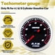 thumbnail image 4 of 2Inch 52mm Auto Car Tachometer Tacho Gauge 0-8000 RPM 12V Universal Car Motor White Led Meter Point, 4 of 5