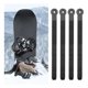 thumbnail image 1 of 6 Piezas Correa de Escalera de Tobillo para Snowboard, Correa para Zapatos de Patinaje Sobre Ruedas Reemplazo de Fijación de Correa de Escalera de Snowboard con Tornillos, 1 of 5