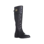 Womens Tommy Hilfiger Inezz Riding Boots, Black, 6.5 US