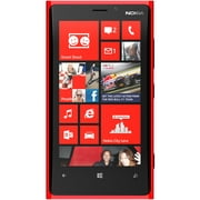 Nokia Lumia 920 32 GB Smartphone, 4.5" LCD 1280 x 768, 1 GB RAM, Windows Phone 8, 4G, Red