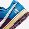 thumbnail image 6 of (Men's) Nike Dunk Low SP x Undefeated '5 On It' Signal Blue (2021) DH6508-400, 6 of 7