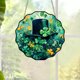 thumbnail image 5 of s, Regalos 3 piezas Atrapasueños para el Día de San Patricio Atrapasueños de jardín para decoración del hogar Atrapasueños de sombrero verde para el Día de San Patricio Colgantes de ventana con cadena, 5 of 8