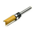 thumbnail image 3 of Alloy Blade Router Bit Carbon Steel Handle Template Tool Trim Wood Woodwork 3Pcs Cutter Flush Router Bit Straight, 3 of 9