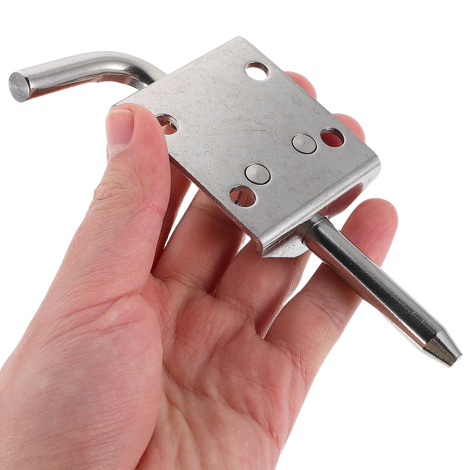 LABRIMP Trailer Lock Pin Latch Pin Stainless Steel Silver For Trailer Securing 1Pack