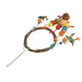 thumbnail image 4 of Bird Swing Toys, Exercise Muscles Sharpen Beak Colorful  Swing Toy  For  L, 4 of 8