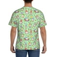 thumbnail image 3 of Bixox Men's Spring Gnomes Printed Short Sleeve Skinny Athletic T-Shirt, 3 of 6