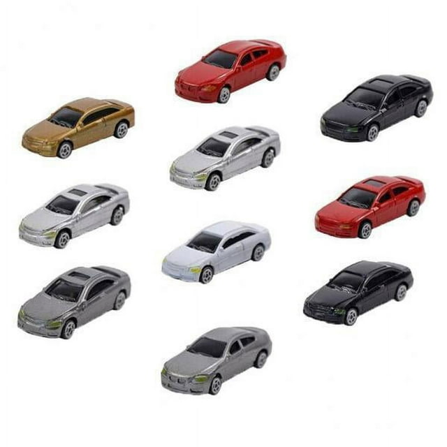 TISHITA 10-30 Pack 10 Pcs Modèle Réduit de Voiture Échelle 1:87 Train de Construction Nouveau 10 Pcs