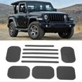 thumbnail image 3 of Car Headlight Switch Knob Button Cover Ring Fit for Jeep Wrangler JL 2018 +, 3 of 3