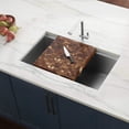 thumbnail image 6 of Ruvati USA RVA2445OAK 17 x 16 in. Thick End-Grain French Oak Butcher Block Solid Wood Cutting Board - Large, 6 of 7