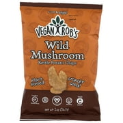Vegan Rob's Kettle Chips Wild Mushroom, 2 oz, Pack Of 24