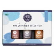 Woolzies Laundry Collection Essential Oil Set | 100% Pure Therapeutic Grade Aromatherapy Oil | Use with Wool Dryer Balls or Oil Diffuser | Gift Set includes Petal Fresh, Still Breeze, Citrus Clean