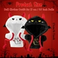 thumbnail image 3 of ZMKIAG Halloween Devil Plush Doll Clothing Set - Cute Costume Dresses for 6.7" Stuffed Dolls - Spooky Holiday Outfits & Accessories - Perfect for Decor & Dress-Up Play, 3 of 9