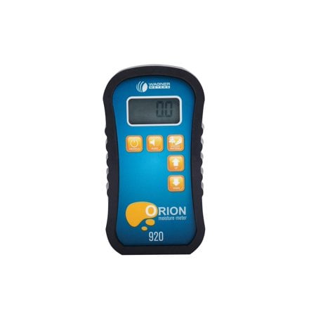 Orion® 920 Compteur d'Humidité pour Bois Sans Épingle par Wagner Meters I Précis, Non Dommageable, Mesure de l'Humidité du Bois à Faible Profondeur, Étalonnage sur Site (Calibreur Standard)