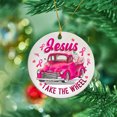 thumbnail image 2 of Lovely Christmas Pvc Plane Printing Pendant, 2 of 4