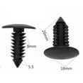 thumbnail image 3 of 100pcs Universal Plastic Rivets Car Auto Fastener Bumper Push Pin Vehicle Fender Clips Buckles, 3 of 10