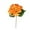 Orange, variant on Qiweii Premium Lollipop Shaped Artificial Flower Bouquet,Vibrant Faux Floral for Home Office and Tabletop Decor