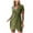 Army Green womens dresses, variant on Summer Saving Wycnly Womens Dresses Casual Solid Elastic Waist Swing Button A Line Shirt Short Sundress Summer Plain V-Neck Short Sleeve Formal Mini Dress Pink l