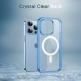 thumbnail image 5 of JETech Magnetic Case for iPhone 13 Pro Max 6.7-Inch Compatible with MagSafe Wireless Charging, Shockproof Phone Bumper Cover, Anti-Scratch Clear Back (Sierra Blue), 5 of 7