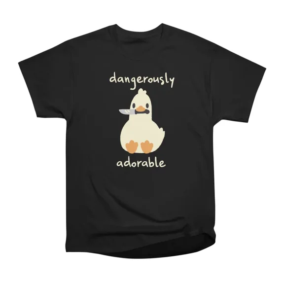 Dangerously Adorable T-Shirt Tee Gift For Him Merch For Her Apparel For Friend