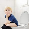 thumbnail image 7 of EastVita Toilet Seat, Elongated Toilet Seat with Toddler Seat Built in, Potty Training Toilet Seat Elongated Fits Both Adult and Child, with Slow Close and Magnets, 7 of 7