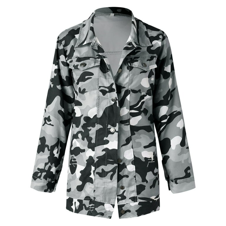 Camouflage jacket womens walmart cheap