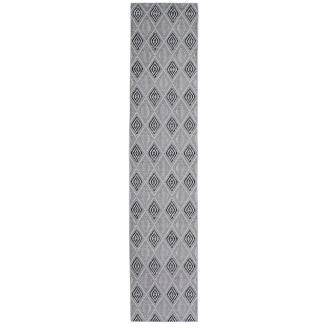 Mirage Marko Cream & Grey 2' x 10' Runner Rug
