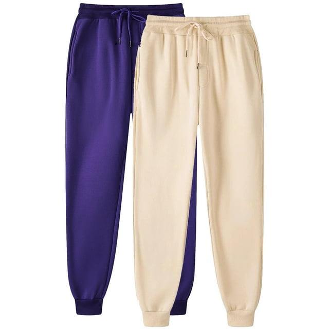 KIHOUT Clearance Womens 2PC Leisure Sports Pants Elastic High Waisted Drawstring Comfortable Loose Lounge Bound Feet Sweatpants Solid Color Trousers with Pocket