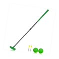 thumbnail image 4 of Putter de golf retráctil para diestros y zurdos, ideal para oficinas, patios y césped. Verde, 4 of 8