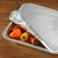 thumbnail image 5 of Singleware 9” x 13” Disposable Aluminum Pans Heavy Duty Foil Pans Catering Supplies, 10-Pack, 5 of 7