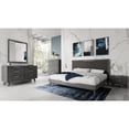 thumbnail image 4 of 51" Grey Wash Solid Wood Six Drawer Double Dresser, 4 of 10
