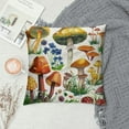 thumbnail image 2 of ONETECH Mushroom Throw Pillow Covers,Cute Colorful Plants Pillow Cases Decorative Square Pillowcases for Home Bed Sofa Living Room Farmhouse Outdoor, 2 of 5
