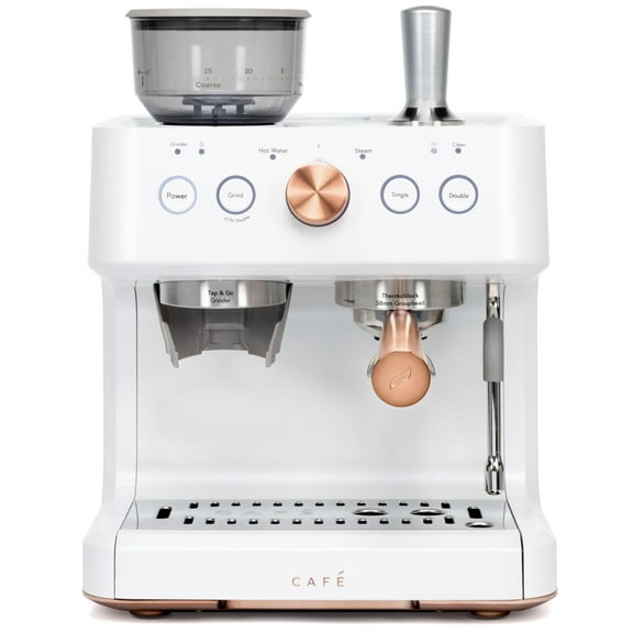 Cafe Automatic Espresso Machine, 15-Bar, White, Espresso Machines
