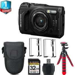Olympus Tough TG-6 Waterproof Digital Camera, Black, Compact