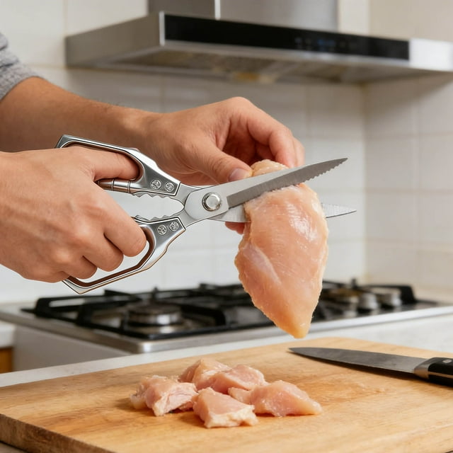 ERK Heavy Duty Kitchen Shears Function Food Scissors Dishwasher Poultry Meat Seafood Everyday Preparation