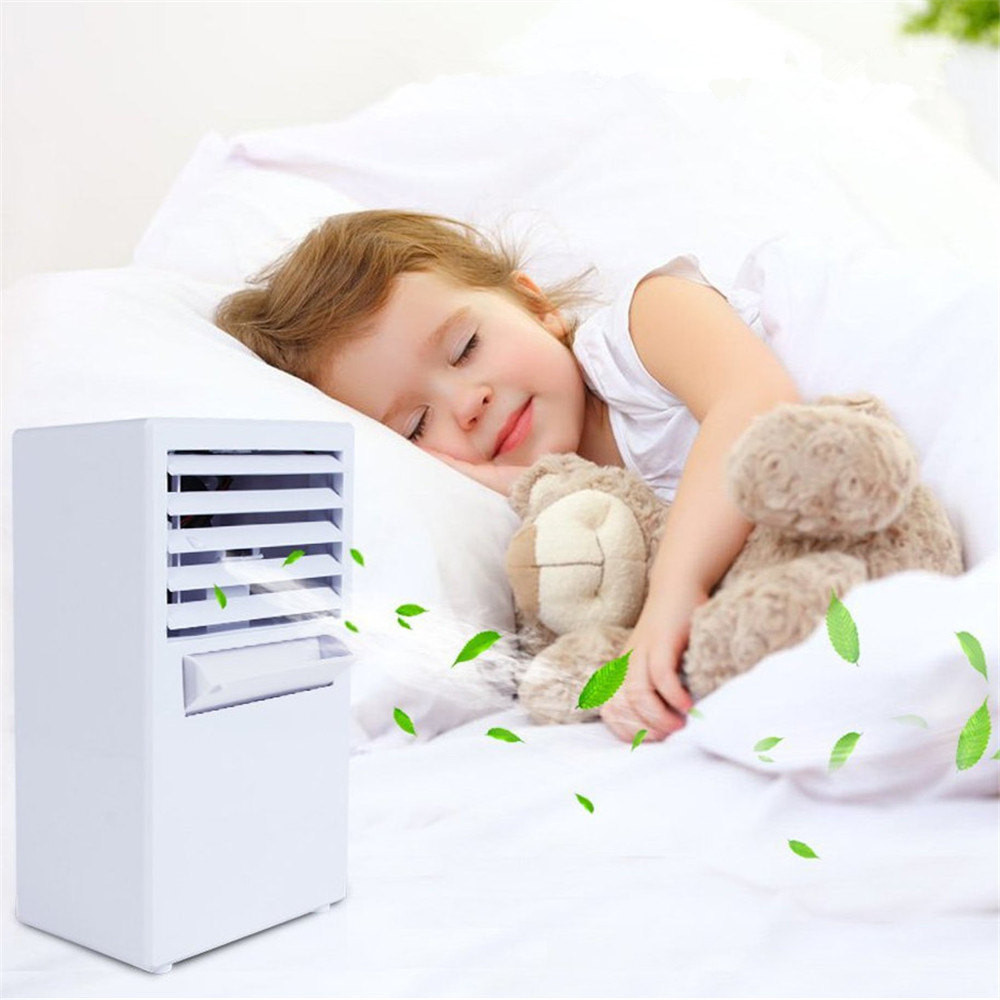 Portable Air Conditioner Fan Mini Evaporative Air Circulator Cooler Humidifier